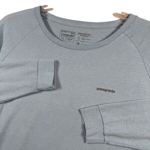 Patagonia Responsibili-Tee Long Sleeve T Shirt Mens XL Recycled Polyester Cotton